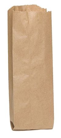 ZORO SELECT 1/2 Pint Liquor Brown Merchandise Bag, Pk2000 40028