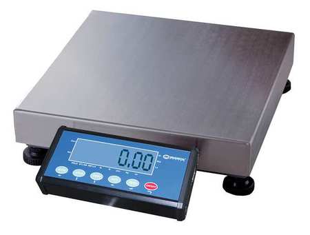 MEASURETEK Digital Compact Bench Scale 60kg/150 lb. Capacity 12R970