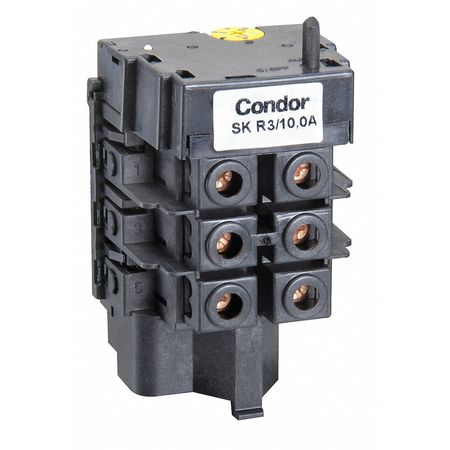 CONDOR USA Thermal Overload, 6.3A to 10A, 3 Phase SK-R3/10
