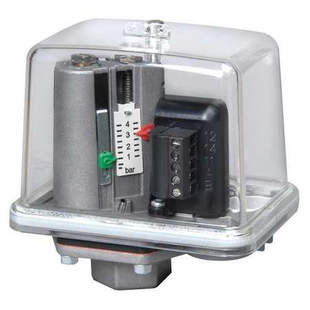 Condor Usa Pressure Switch, (1) Port, 1/4 in FNPT, SPDT, 5.8 to 232 psi, Standard Action MDR-F 16H-S UL