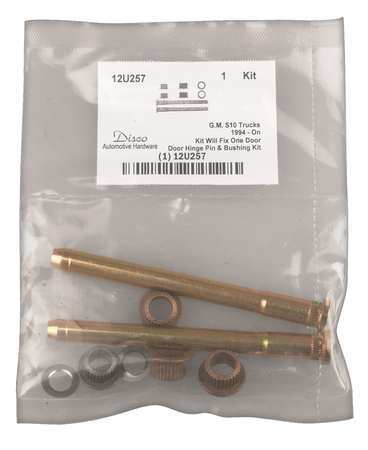 Zoro Select Door Hinge Pin/Bushing Kit, GM S10, 8 Pc 9833
