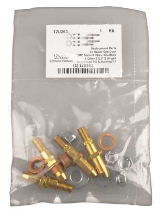 ZORO SELECT Door Hinge Pin / Bushing Kit, GMC, 14 Pc 10065