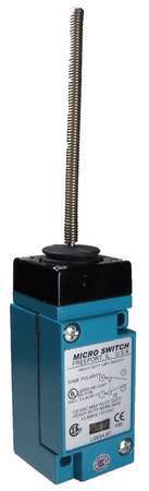 HONEYWELL Heavy Duty Limit Switch, Wobble Stick, 1NC/1NO, 10A @ 600V AC, Actuator Location: Top LSK1A-8C