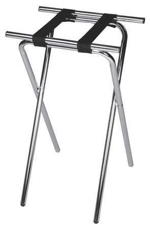 CSL Tall Steel Tray Stand, Chrome 1036-1