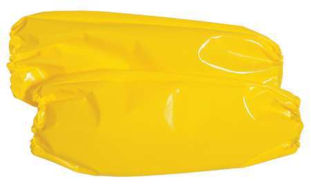 POLYCO Sleeves, 18 In. L, Yellow, PK150 41804