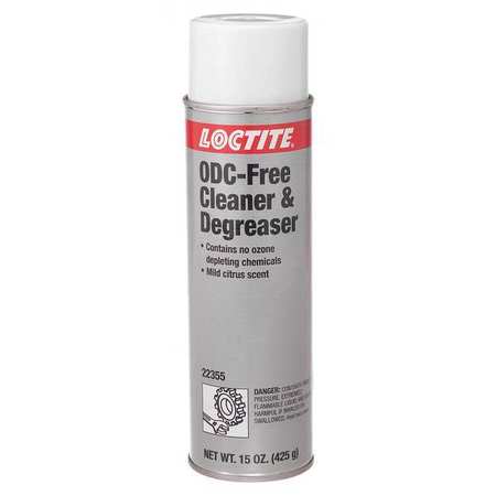 LOCTITE Liquid 15 oz. ODC-Free Degreaser, Aerosol Can 231562