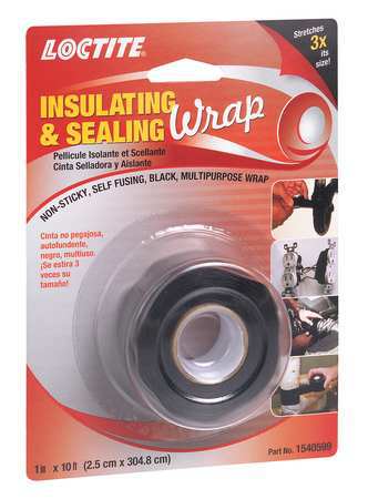 LOCTITE Insulating and Sealing Wrap, Black 1540599