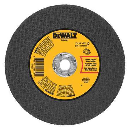 DEWALT 4" x .045" x 5/8" Metal Cut-Off Wheel DWA3501