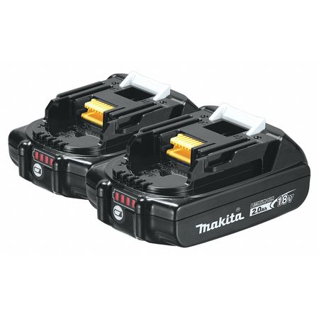 MAKITA 18V LXT® Compact 2.0Ah Battery, 2/pk BL1820B-2