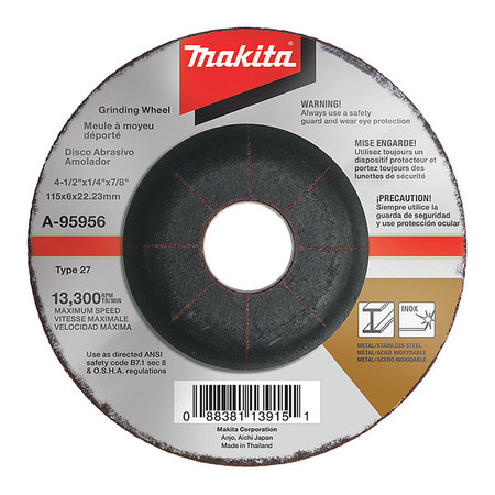 Makita 4-1/2" Grinding Wheel A-95956