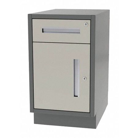 GREENE MANUFACTURING Cabinet, Drawer/Single Door, 24x24x28" DT-2424-0100
