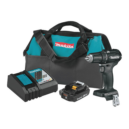Makita 18V LXT Sub-Compact Brushless 1/2" Driver-Drill Kit, Number of Batteries: 1 XFD11R1B