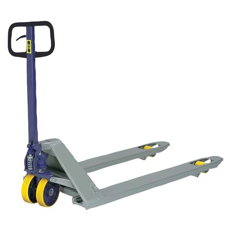 PARTNERS BRAND Deluxe Pallet Truck, 42" x 27", Gray, 1/Each WS2040