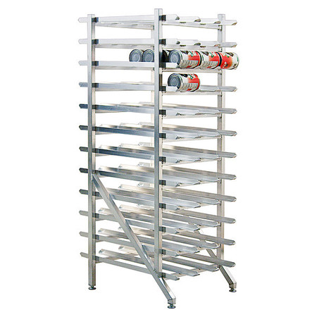 NEW AGE INDUSTRIAL Can Rack, 73 in H, 8 Shelves 1254
