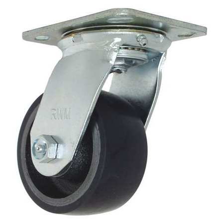 RWM Swivel, w/4x2" Urethane on Iron Wheel 45-UIR-0420-S