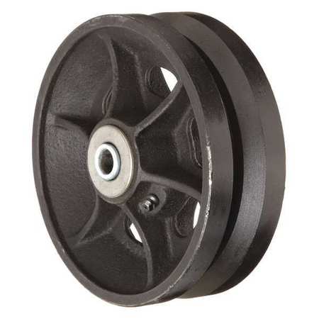 RWM V-Groove Cast Iron Wheel, 6x2" VIR-0620-08