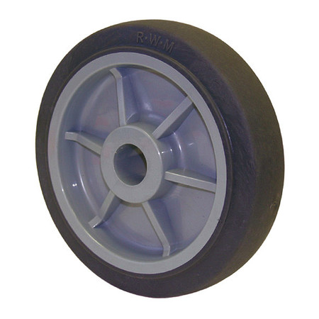 RWM Crowned Rubber Wheel, 6x2" RPR-0621-08