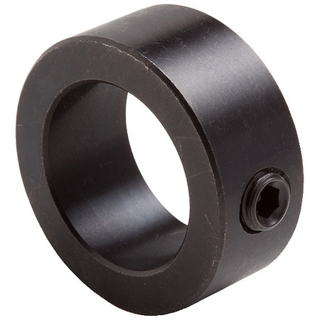 CLIMAX METAL PRODUCTS Shaft Collar, Set Screw, 9/16 in. W C-087-BO