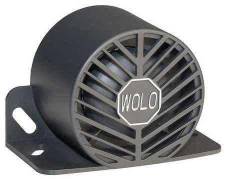 WOLO Back Up Alarm, 98 to 112dB, 3-1/2 In. H BA-500