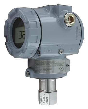Mercoid Pressure Transmitter, 0 - 725 psi, FM, CE 3200G-3-FM-1-1-LCD