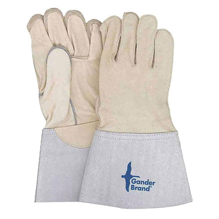BDG Grain Leather Utility Glove Gauntlet Outseam Sewn, Size XL 64-1-350-5-12