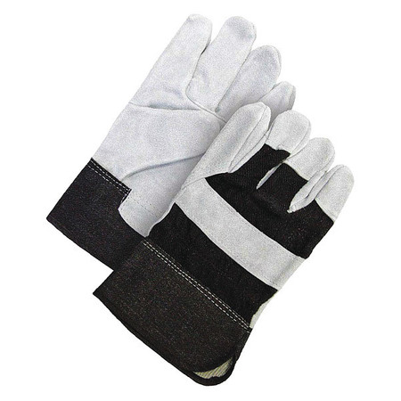 BDG Leather Gloves, Safety Cuff, L 30-1-1008B