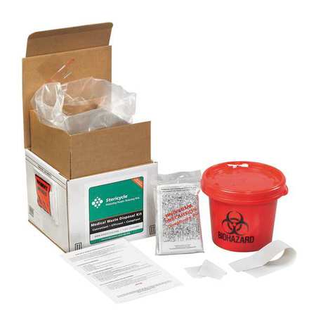 STERICYCLE RMW MB System w/Spill Kit, 1 Gal 1GWMSK