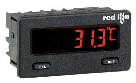 RED LION CONTROLS Digital Panel Meters, Red/Green LCD CUB5TCB0