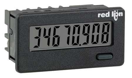 RED LION CONTROLS Counter, Red LED, 6 Digits, 2.25" D LD200600