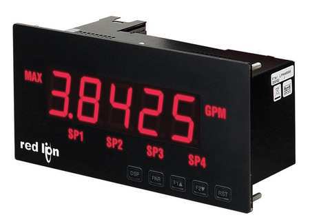 RED LION CONTROLS 5-Digit Large Display for Analog MPAX LPAX0500