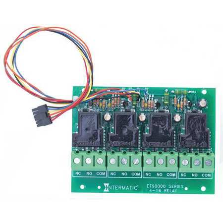INTERMATIC Relay Module, 4 Circuit, ET90000 Series ET9250