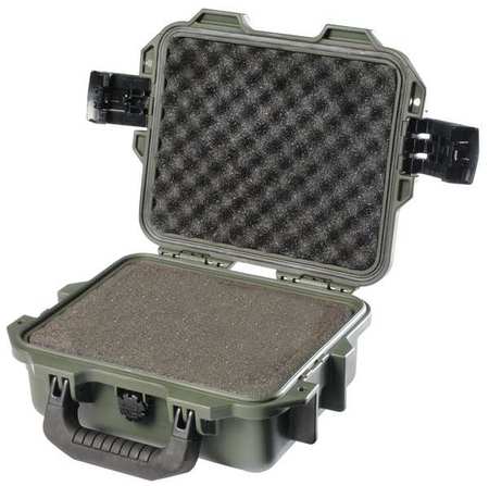 PELICAN Olive Drab Green Protective Case, 11.8"L x 9.8"W x 4.7"D IM2050