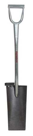 Razor-Back 14 ga Garden Spade Shovel, Steel Blade, 26 in L Silver Steel Handle 2451700