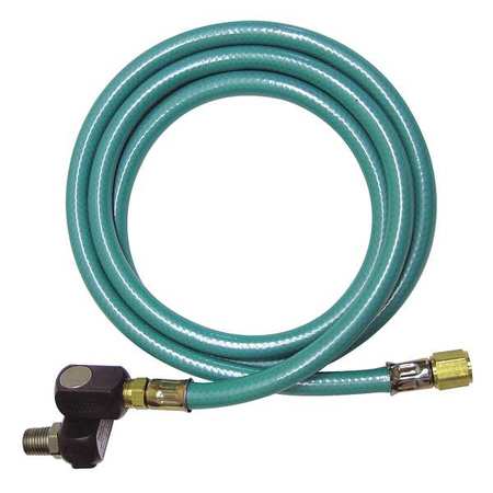 Dynabrade 5/16" ID x 5 ft Coupled Snubber Hose 300 PSI Teal 94855