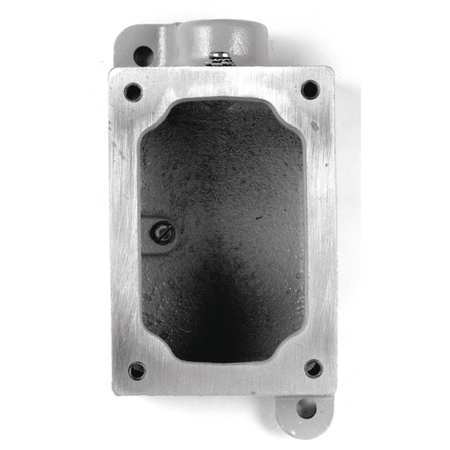 APPLETON ELECTRIC Electrical Mounting Body for Contender Series, Gang Box, 1 Gang, Malleable Iron EDS271