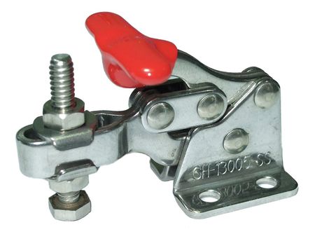 ZORO SELECT Toggle Clamp, Hold Down, 150 Lbs, SS 13G551
