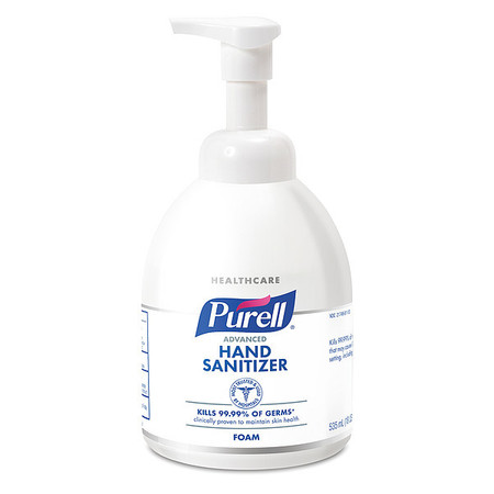 Purell Advanced Hand Sanitizer Foam, 535mL Pump Bottle, PK4 5792-04