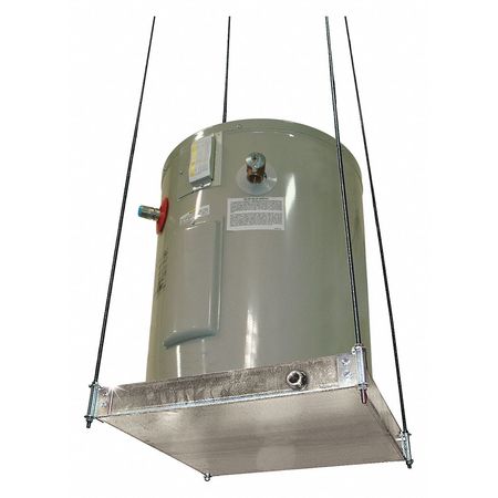 ZORO SELECT Water Heater Platform, Ceiling Mount 30-SWHP-M
