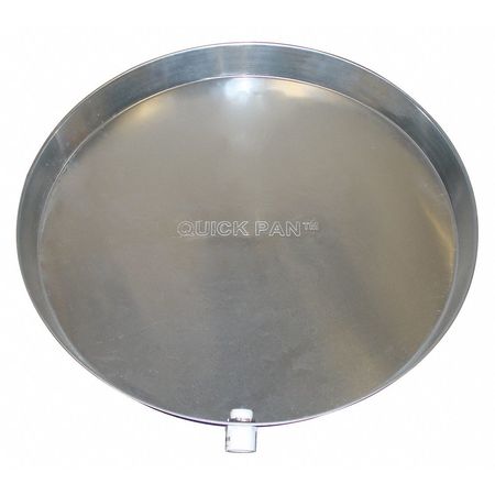 ZORO SELECT Water Heater Pan, 20 In, Aluminum QP-20