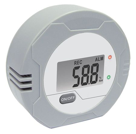 ZORO SELECT Data Logger, Temperature, -4 to 158 F 13G713