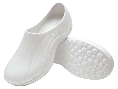 Scrub Zone Shoes, Women's 9M, Pull On, White, PR Energize