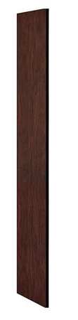 SALSBURY INDUSTRIES Locker End Panel, 18x72, Mahogany 33333MAH