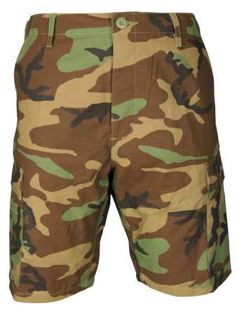 PROPPER Mens Tactical Shorts, Woodland Camo, 2XL F526155320XXL