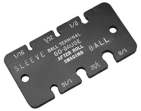 LOOS Ball Terminal Gauge, 1/16 to 1/8 GA-B24