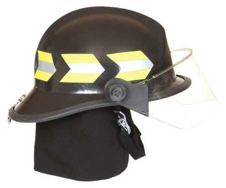 FIRE-DEX Fire Helmet, Modern, White 911H911