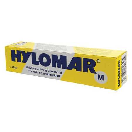 Hylomar Adhesive/Sealant Gasket Sealant, 80 mL, Blue, Temp Range -50 to 250 C HUBR02