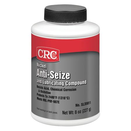 CRC Anti-Seize8 oz, Nickel, Brush Top Bottle SL35911