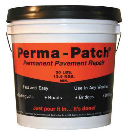 PERMA-PATCH 30 lb. Black Permanent Pavement Repair PP-30-CP