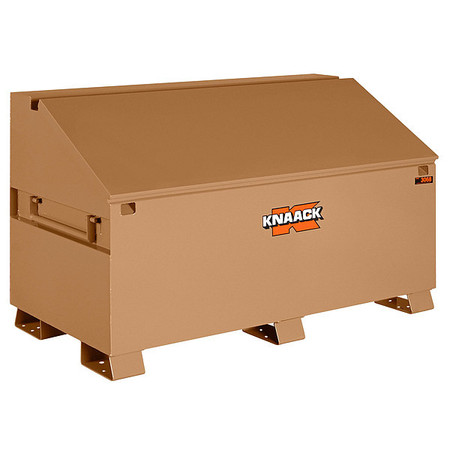 Knaack Slope-Lid Jobsite Box, Tan, 60 in W x 30 in D x 37 in H 3068