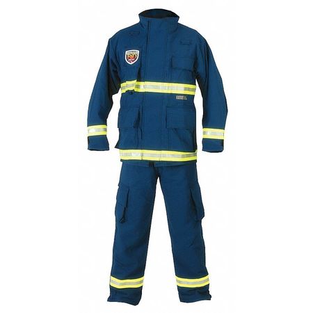 Fire-Dex EMS Pant, XL, Navy PPCROSSTECHEMSN-XL